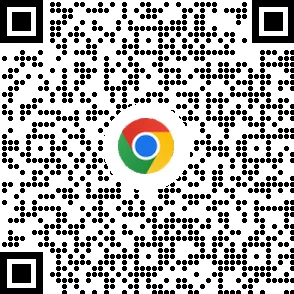 QR code para fazer o download do Chrome em dispositivos móveis