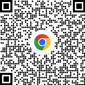 Código QR para transferir o navegador Chrome em dispositivos móveis