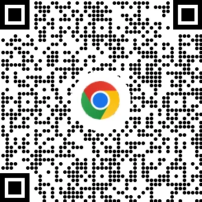 Código QR para transferir o navegador Chrome em dispositivos móveis
