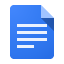 logótipo do Google Docs