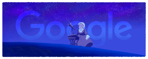 266º Aniversário de Caroline Herschel