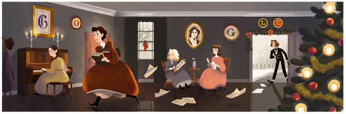 184º Aniversário de Louisa May Alcott