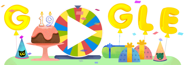 19º Aniversário da Google